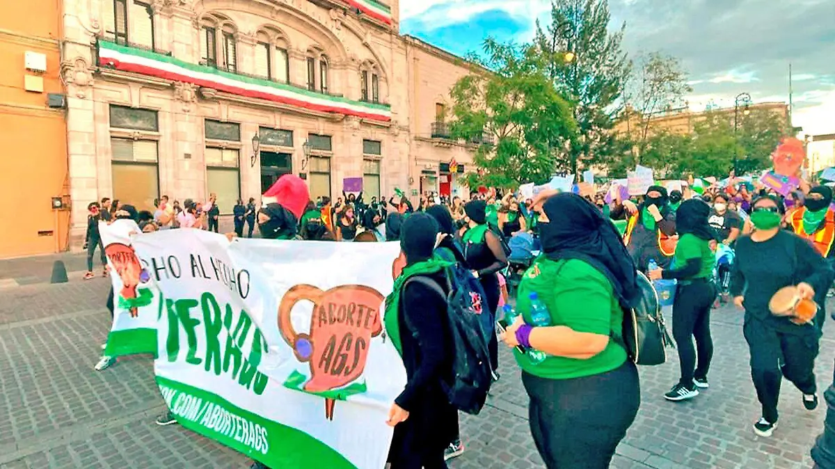 marcha feminista aborto 2021